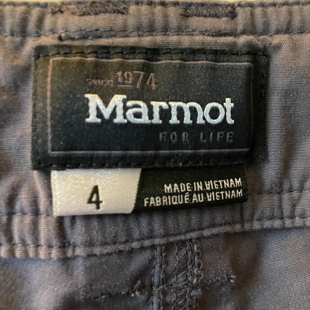 Marmot Convertible Pants (pants & capris), Size: 4, Color: Gray - Picture 5 of 8